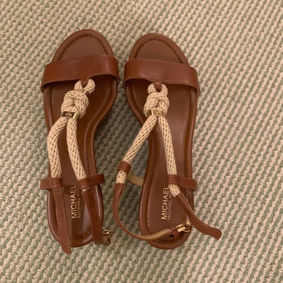 Micheal Kors Wedges with Rope Detail - Picture 1 of 3